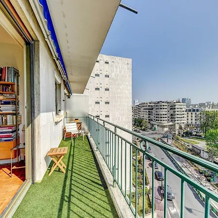 Apartment Comfort, Bright And View Eiffel Tower - *